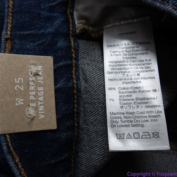 NEW Madewell USA-made The Perfect Vintage Jean in Drayton Wash, 25 - Picture 15 of 15